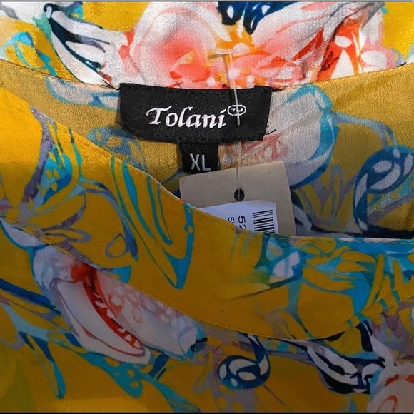 Gorgeous floral Tolani skirt - Picture 3 of 5